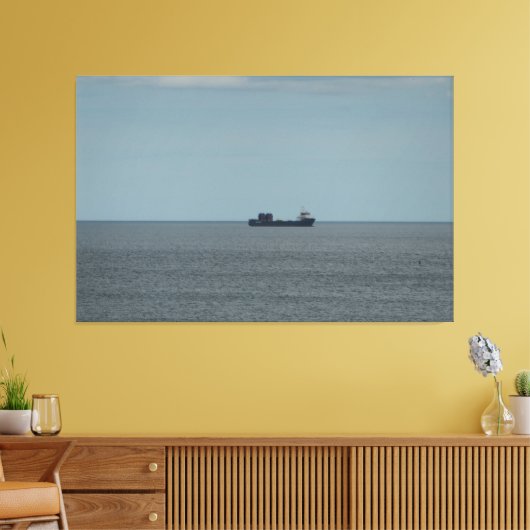 Schip EEMS Dover Canvas Afdruk (Insitu (Woonkamer))