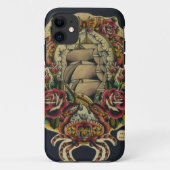 schip en krabben Case-Mate iPhone case (Achterkant)