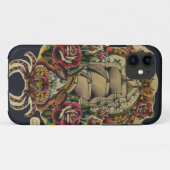 schip en krabben Case-Mate iPhone case (Achterkant (horizontaal))