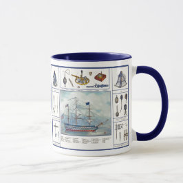 Schip en meubilair mok