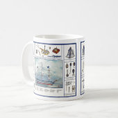 Schip en meubilair mok (Voorkant links)