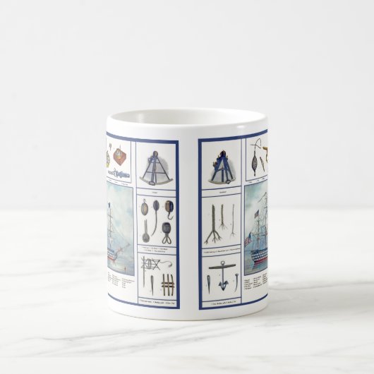 Schip en meubilair mok (Center)