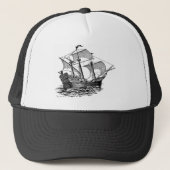  schip Galleon Trucker Pet (Voorkant)
