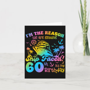 Schip geconfronteerd Het is mijn 60e verjaardag cr Kaart