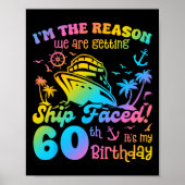 Schip geconfronteerd Het is mijn 60e verjaardag cr Poster (Voorkant)