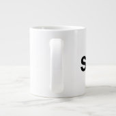 schip grote koffiekop (Achterkant)