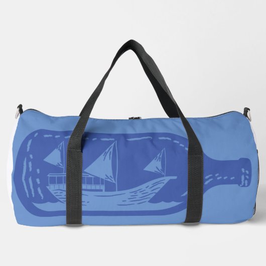 Schip in de fles plunjezak (Voorkant)