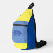 Schip in de fles sling bag (Rechterhoek)