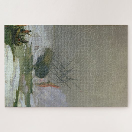 Schip in de Noordelijke IJszee – Caspar David Frie Legpuzzel (Horizontaal)