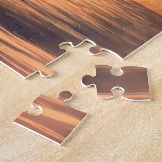 schip in de zonsondergang legpuzzel (Zijkant)