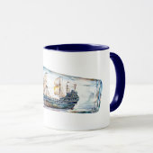 Schip in een Fles Mok (Voorkant rechts)