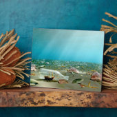 Schip-in-een-fles wrak Plaque Fotoplaat (Zijkant)