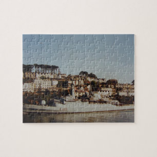 Schip in Fowey Harbour. Legpuzzel