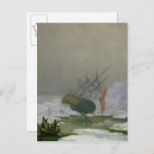 Schip in het Poolse Zee, 12 december 1798 Briefkaart (Voorkant / Achterkant)