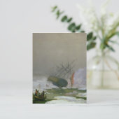 Schip in het Poolse Zee, 12 december 1798 Briefkaart (Staand voorkant)