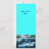 Schip in het Zee in Storm (Achterkant)