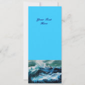 Schip in het Zee in Storm (Achterkant)