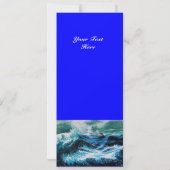 Schip in het Zee in Storm (Achterkant)