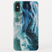 Schip in het Zee in Storm Case-Mate iPhone Case (Achterkant)