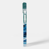 Schip in het Zee in Storm / marineblauw Case-Mate iPhone Case (Achterkant / Links)