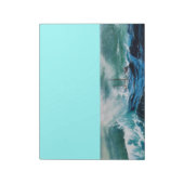 Schip in het Zee in Storm Notitieblok (Linkerzijde)