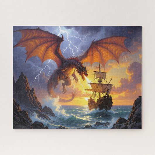 Schip in nood legpuzzel (Horizontaal)