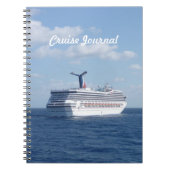 Schip in Zee Cruise Journal Notitieboek (Voorkant)