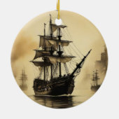  schip keramisch ornament (Achterkant)
