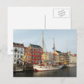 Schip Kopenhagen Briefkaart (Voorkant / Achterkant)