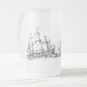 schip matglas bierpul (Voorkant links)