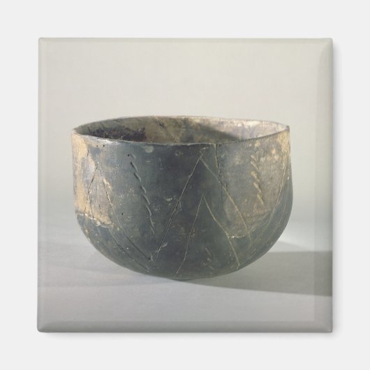 Schip met een lintvormig decoratie magneet (Voorkant)