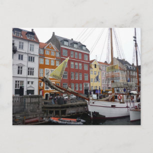schip met nyhavn briefkaart