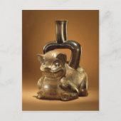 Schip met puma, Chavin Culture, c.90 BC Briefkaart (Voorkant)