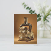 Schip met puma, Chavin Culture, c.90 BC Briefkaart (Staand voorkant)