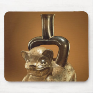 Schip met puma, Chavin Culture, c.90 BC Muismat