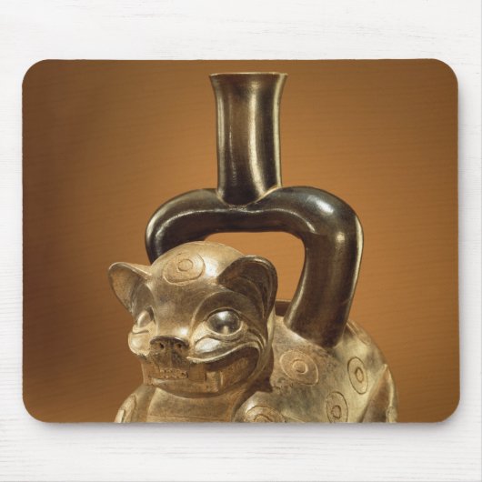 Schip met puma, Chavin Culture, c.90 BC Muismat (Voorkant)