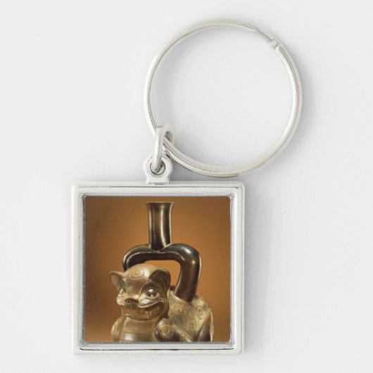 Schip met puma, Chavin Culture, c.90 BC Sleutelhanger (Voorkant)