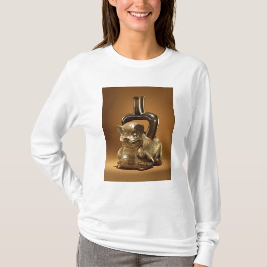 Schip met puma, Chavin Culture, c.90 BC T-shirt (Voorkant)