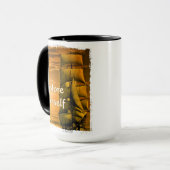  schip motivatie citaat verkenning jezelf mok (Voorkant links)