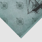 schip Nautisch Tissuepapier (Detail)