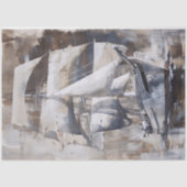  Schip nautische olieverfschilderij Decoupage Tissuepapier (Voorkant)