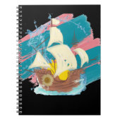 schip notitieboek (Voorkant)