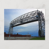 Schip onder de Lift Bridge Briefkaart (Voorkant)