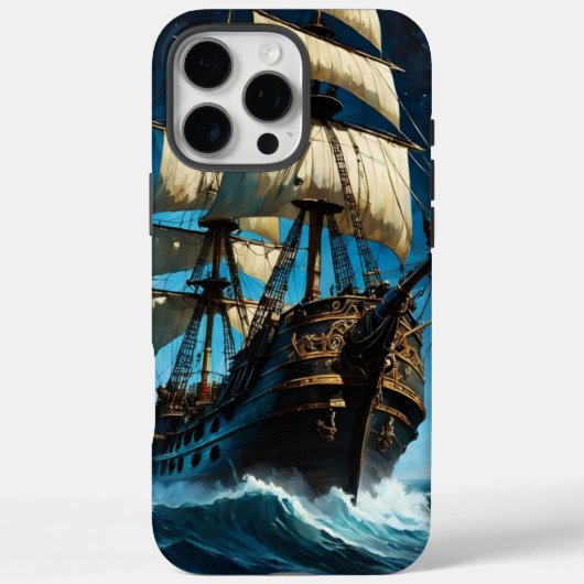Schip onder sterrenhemel Case-Mate iPhone case (Achterkant)