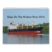 Schip op de Hudson rivier 2016 Kalender (Hoes)