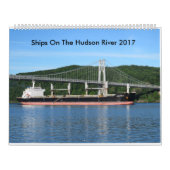 Schip op de Hudson rivier 2017 Kalender (Hoes)
