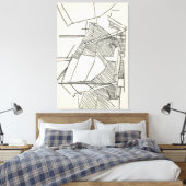 Schip op een helling canvas afdruk (Insitu (Slaapkamer))