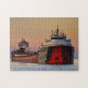Schip op Lake Superior Legpuzzel