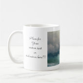 Schip op Stormy Zeeen Ivan Aivazovsky seizoenscape Koffiemok (Links)