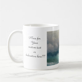 Schip op Stormy Zeeen Ivan Aivazovsky seizoenscape Koffiemok